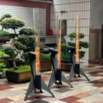 Pfalzfackel Model Z Mini – Kompakte Feuerstelle für kleine Außenbereiche