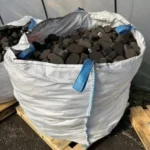 REKORD 500 kg Braunkohle Briketts – Langanhaltende Wärme