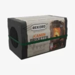 REKORD Braunkohlebriketts – 90er Pack (à 10 kg) auf Palette