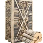 Birkenscheite auf Palette – 1,8 Raummeter trockenes Kaminholz